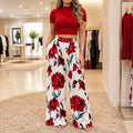 Red Floral / S