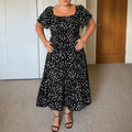Black Floral / XS