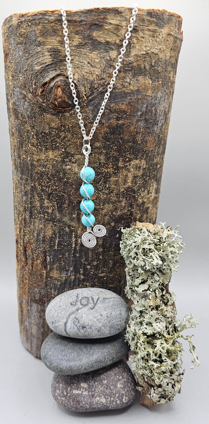 Four Two Blue pendant