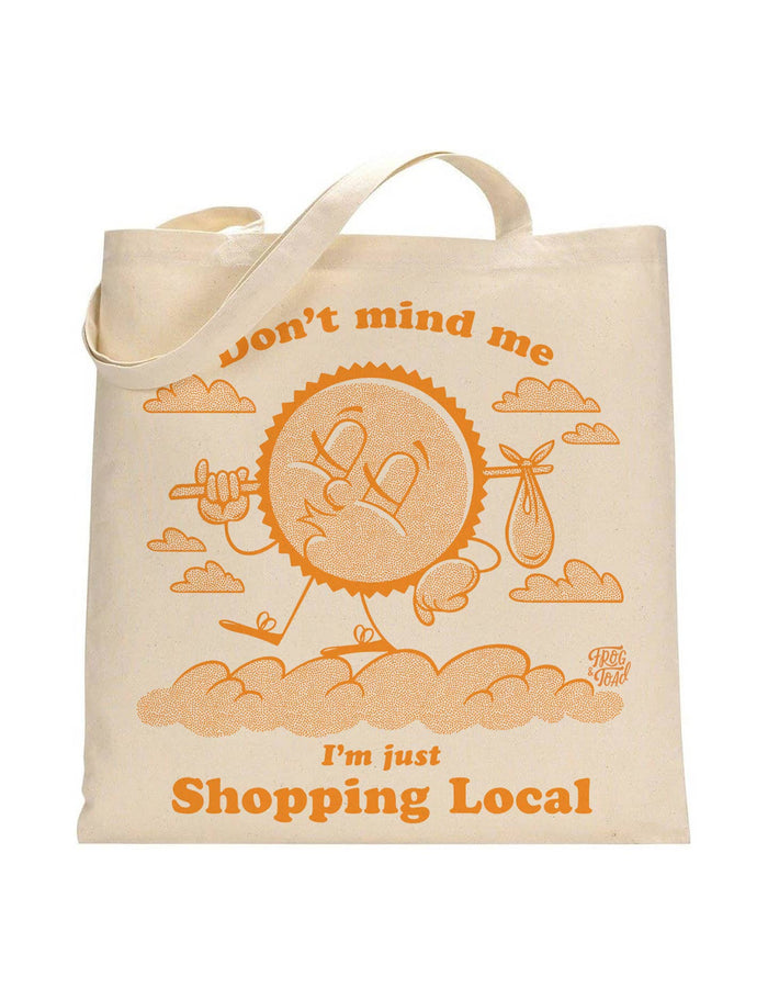 Frog & Toad Press - Shop Local Sunny Tote