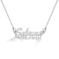 Frolic Custom Name Women's Necklace - Sterling Silver