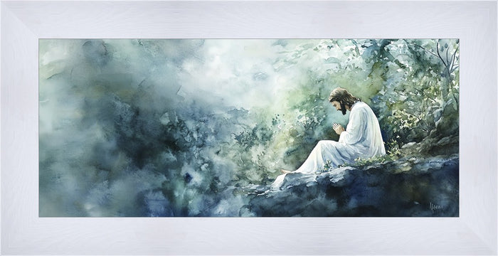 Open Edition Canvas / 38 X 16 1/4 / White 45 3/4 X 24
