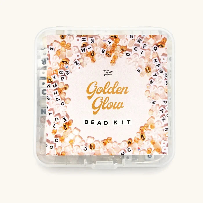 Golden Glow Bead Kit front of box packaging