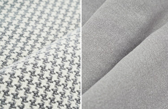 Gray Chequer Modern Sofa Pillows, Large Decorative Throw Pillows, Contemporary Square Modern Throw Pillows for Couch, Abstract Throw Pillow for Interior Design-Paintingforhome