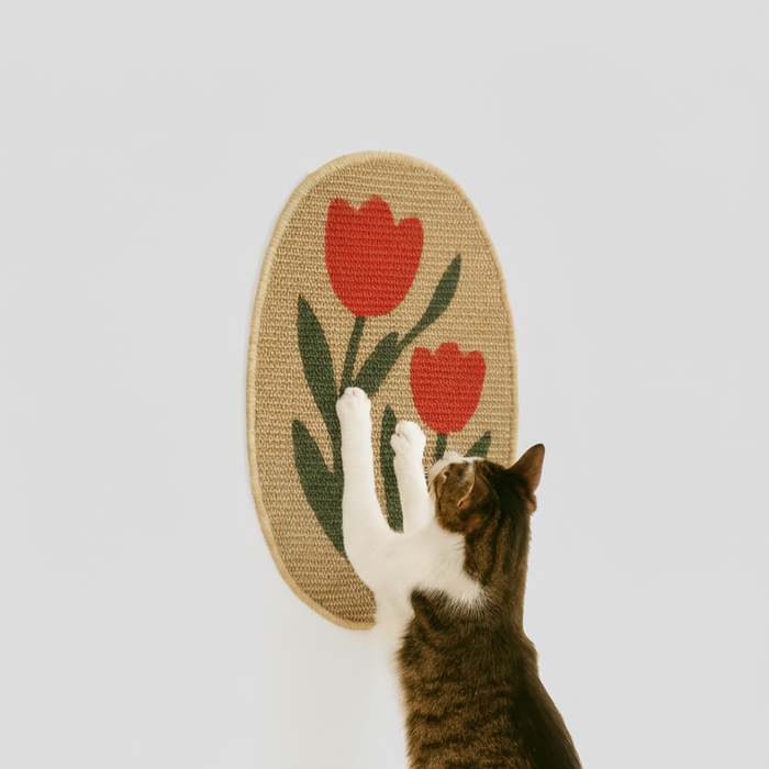 HÄDDEN - Cat Scratching Sisal Mat© - Flower