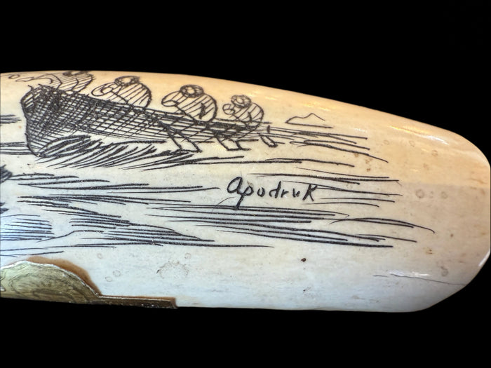 Hand-Etched Resin Tusk Replica