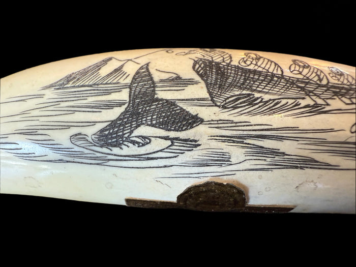Hand-Etched Resin Tusk Replica