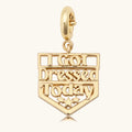 I Got Dressed Today gold charm