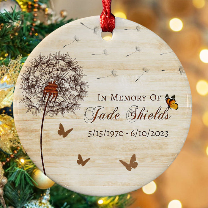 In Memory of Ornament | Remembrance Ornaments
