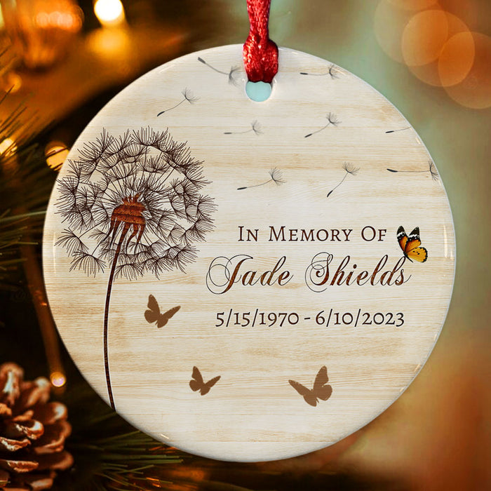 In Memory of Ornament | Remembrance Ornaments