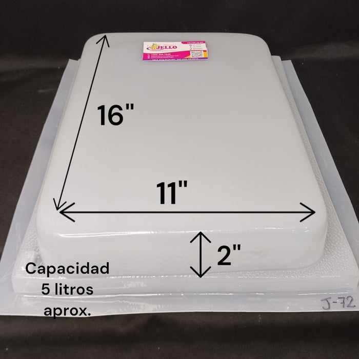 J-72 Molde jumbo Rectangular