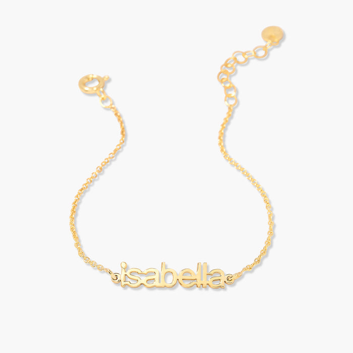 Jeannie Nameplate Bracelet