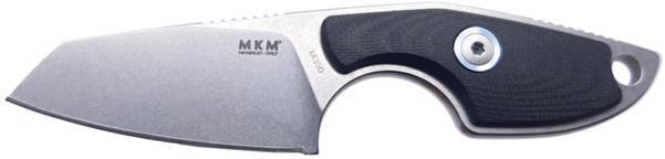 Jesper Voxnaes Mikro 2 Sheepsfoot Fixed Blade by MKM, Black G10 - NORTH RIVER OUTDOORS