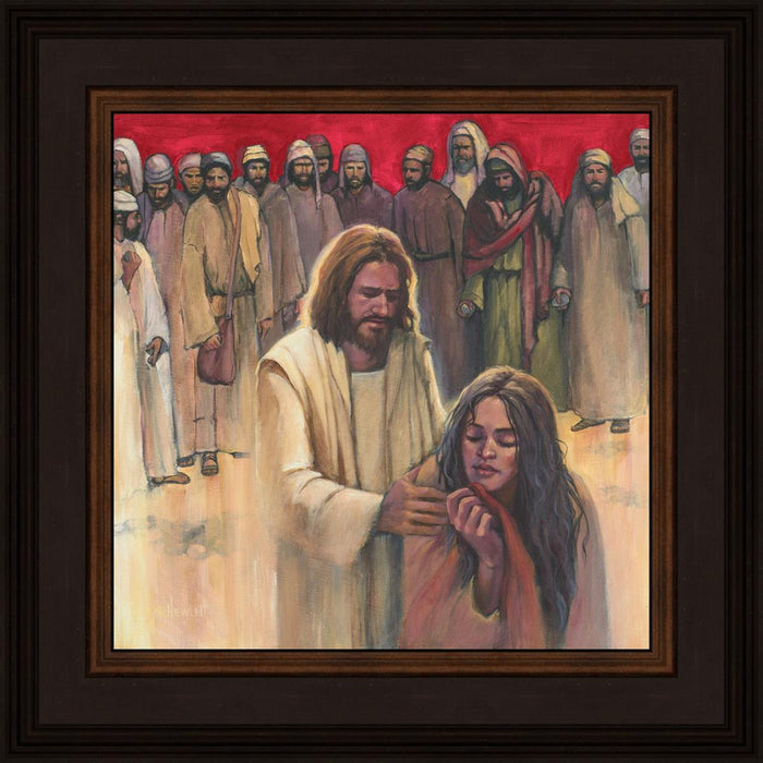 Open Edition Print / 12 X 12 / Brown 16 3/4 X 16 3/4