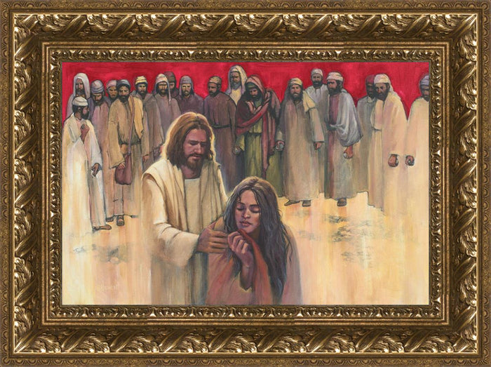 Open Edition Canvas / 18 X 12 / Gold 23 3/4 X 17 3/4