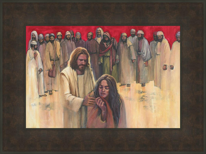 Open Edition Canvas / 24 X 16 / Bronze Frame 31 3/4 X 23 3/4
