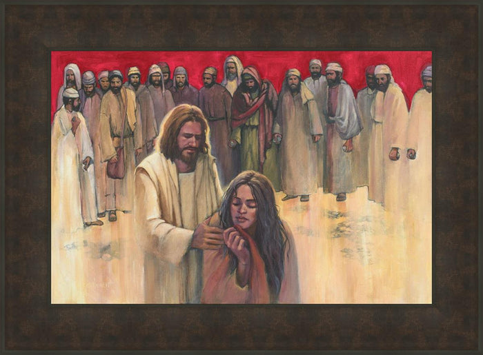 Open Edition Canvas / 30 X 20 / Bronze Frame 37 3/4 X 27 3/4