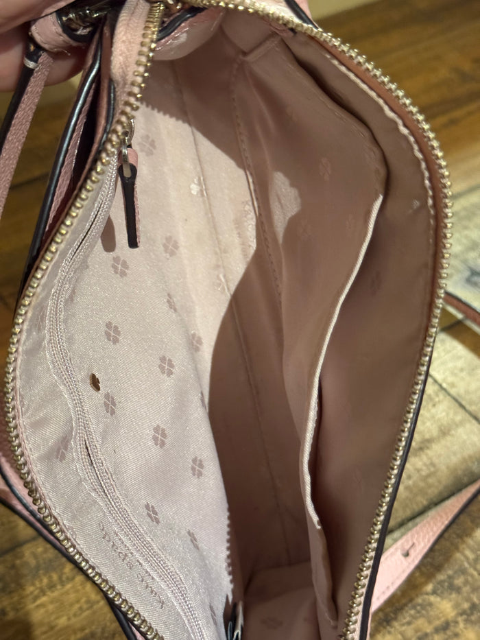 Kate Spade New York Knott Small Leather Crossbody – Light Pink