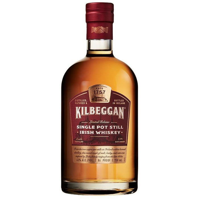 Kilbeggan Single Pot Still Irish Whiskey | Free Shipping on orders $400+