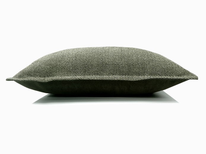 Large Green Square Modern Throw Pillows for Couch, Large Throw Pillow for Interior Design, Contemporary Modern Sofa Pillows, Simple Decorative Throw Pillows-Paintingforhome
