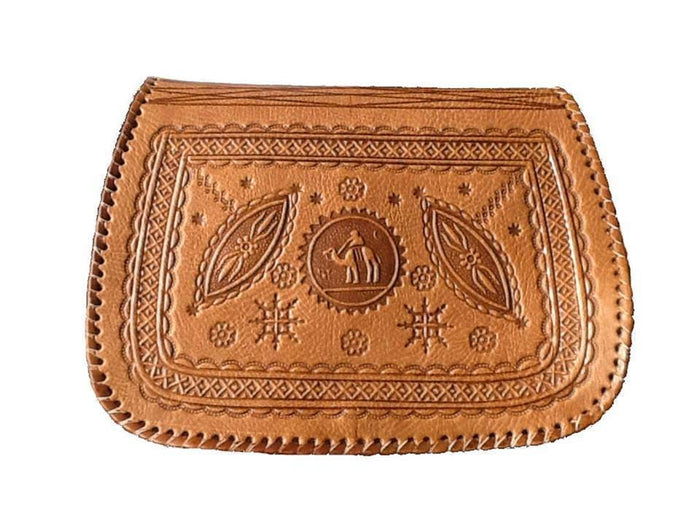 Lssan Handbag - Safir - Brown Caramel - Lssan Shoulder | Moroccan Corridor