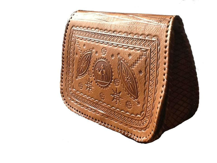 LSSAN Handbag - SAFIR - Brown Caramel - Moroccan Corridor