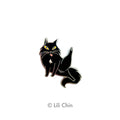 Lili Chin Art - "Blep" KITTY PIN