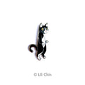 Lili Chin Art - "Meerkat" KITTY PIN