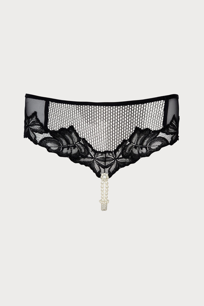Bracli London Black Brief with Daisy Finish