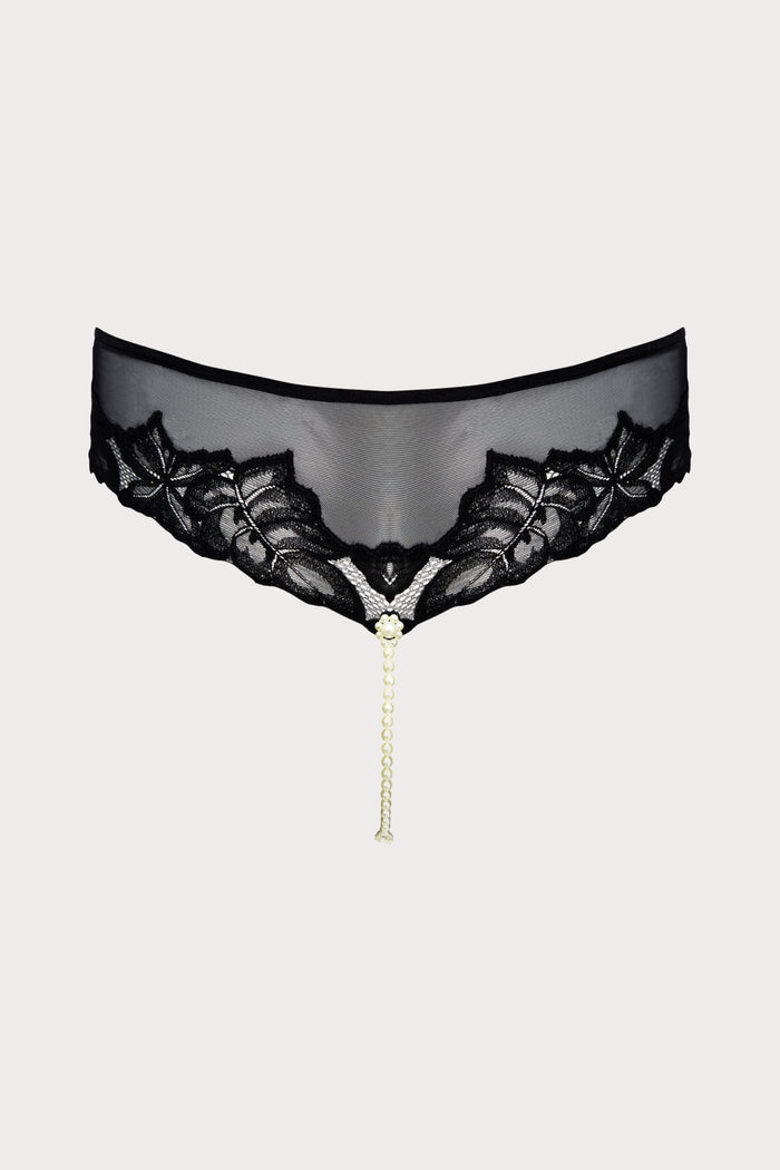 Bracli London Black Brief with Daisy Finish