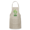 Lookin' Sharp! Cactus Pun Adjustable Apron - natural