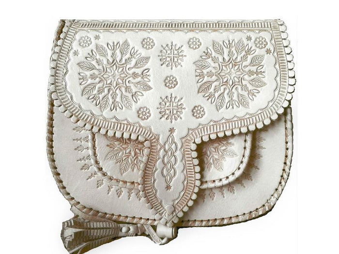 LSSAN Handbag - Spring - Natural - Moroccan Corridor