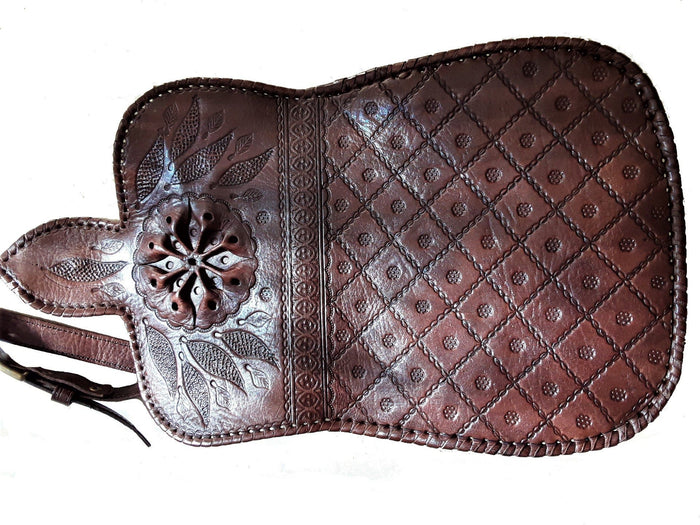 LSSAN Leather Handbag - Brown Star - Shoulder | Moroccan Corridor®