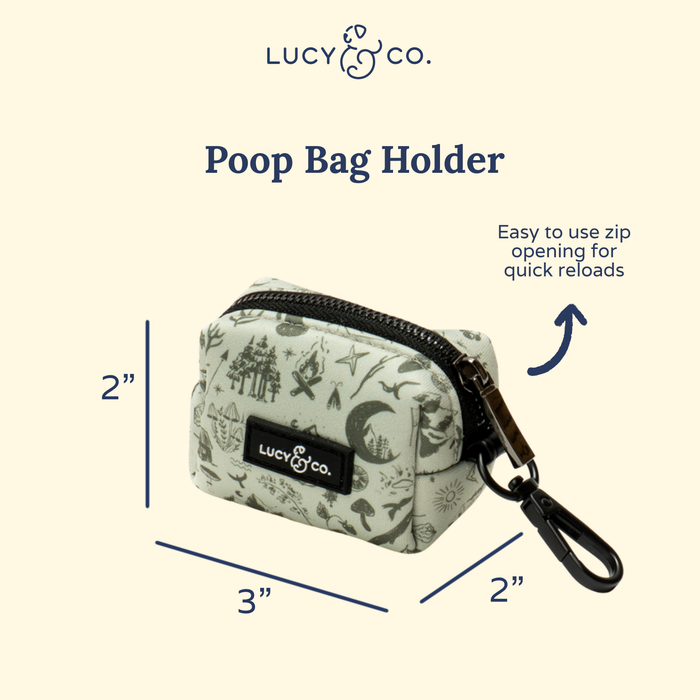 Lucy & Co. - Camp Out Poop Bag Holder