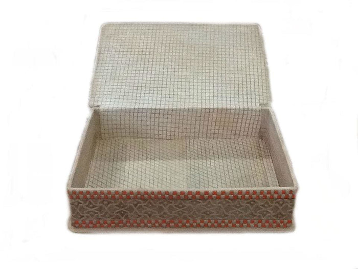 Luiza Leather Box - Boxes | Moroccan Corridor
