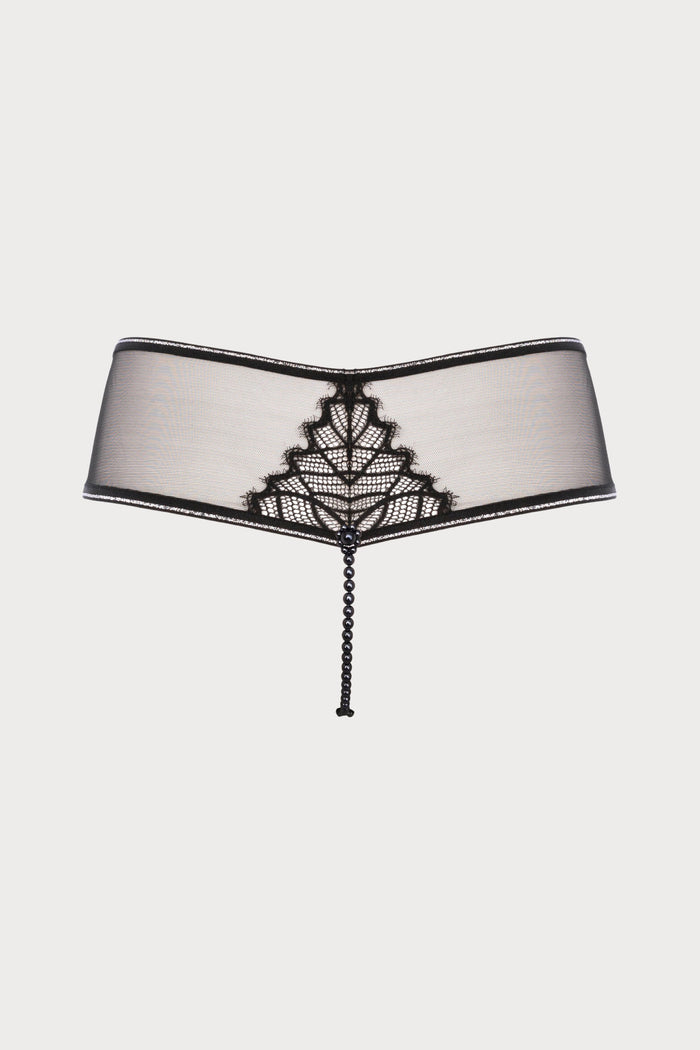 Bracli Manhattan Black Brief with Daisy Pearl Finish