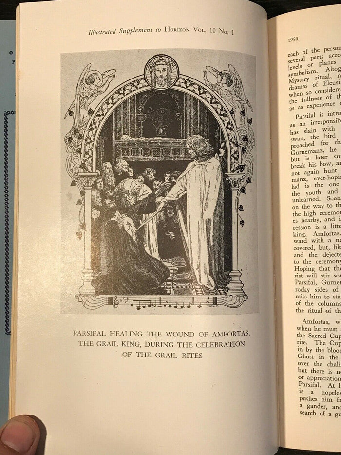 MANLY P. HALL - HORIZON JOURNAL - Full YEAR, 4 ISSUES, 1950 - PHILOSOPHY OCCULT