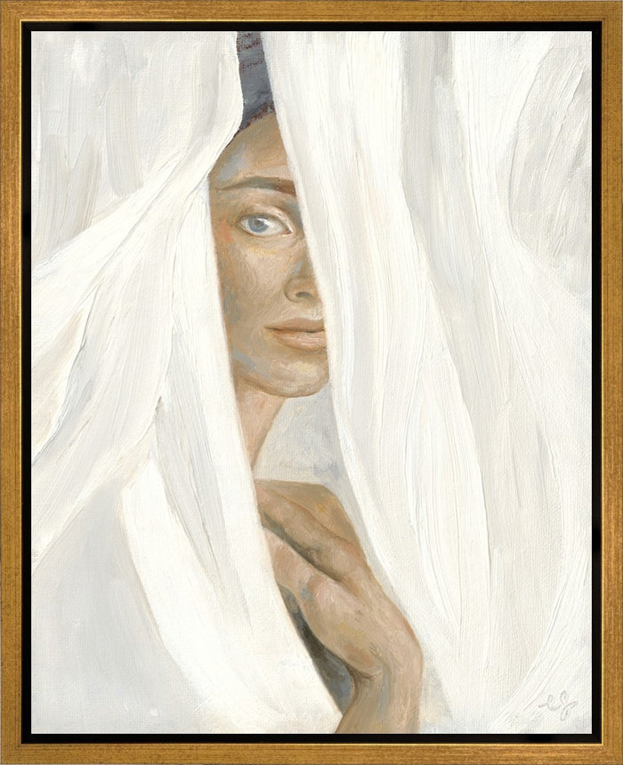 Gallery Wrapped Canvas / 16 X 20 / Gold Float Frame