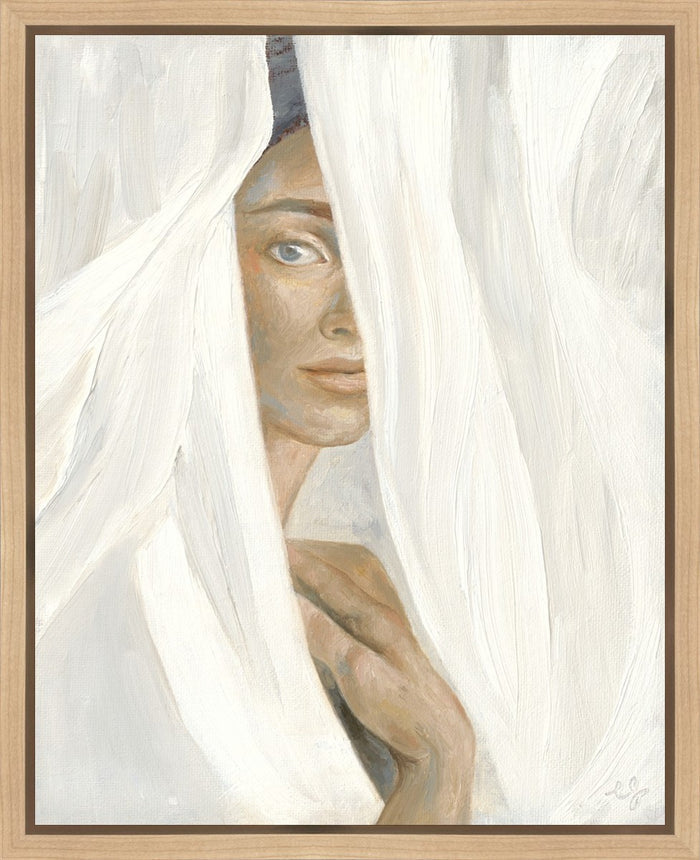 Gallery Wrapped Canvas / 16 X 20 / Maple Wood Float Frame