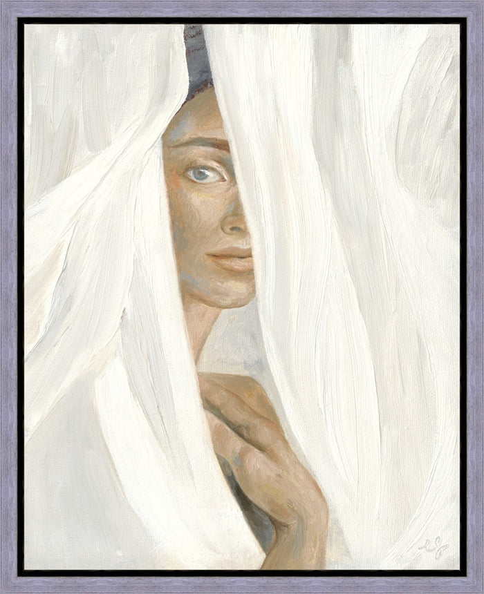 Gallery Wrapped Canvas / 16 X 20 / Silver Float Frame