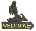 Mermaid Welcome - Rust - Annapolis Maritime Antiques