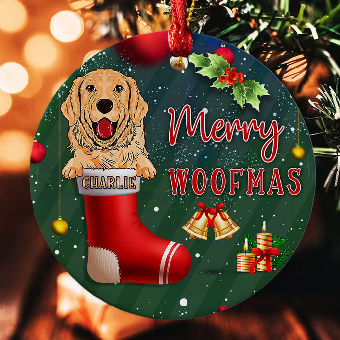 Merry Woofmas Ornament