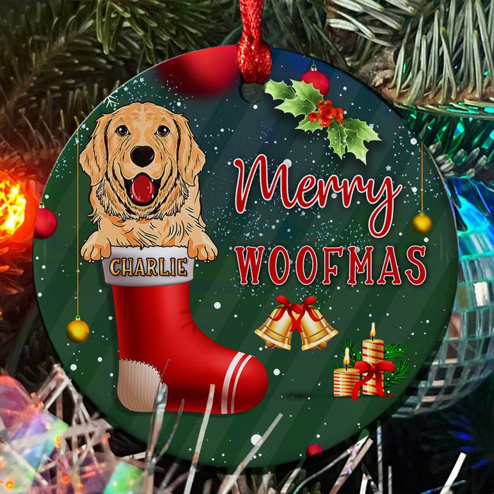 Merry Woofmas Ornament