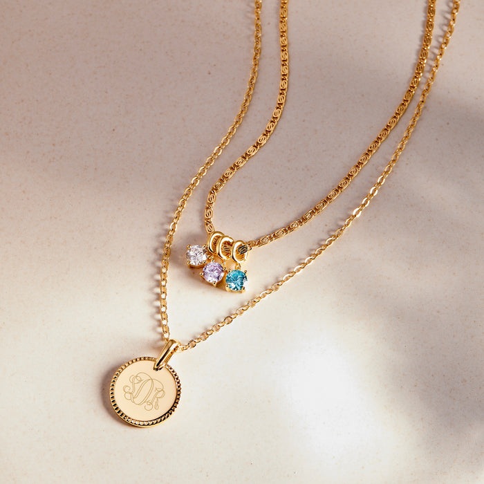 Mila Birthstone Layering Set