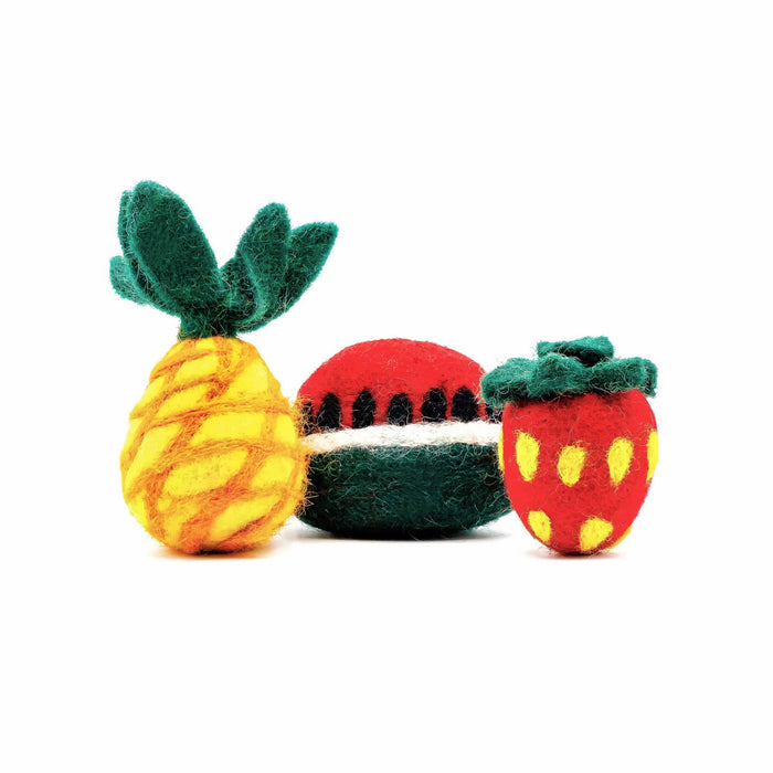 Mimi's Daughters Fruit Basket - Felt Cat Toy