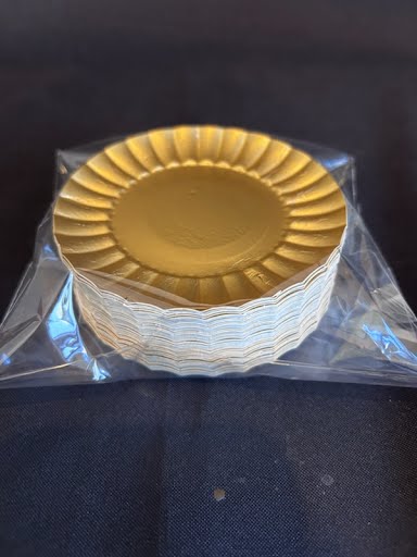 Mini Gold Plates