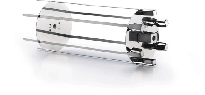 Napoleon rotisserie shish kebab skewers designed for even grilling, perfect for enhancing your outdoor cooking.