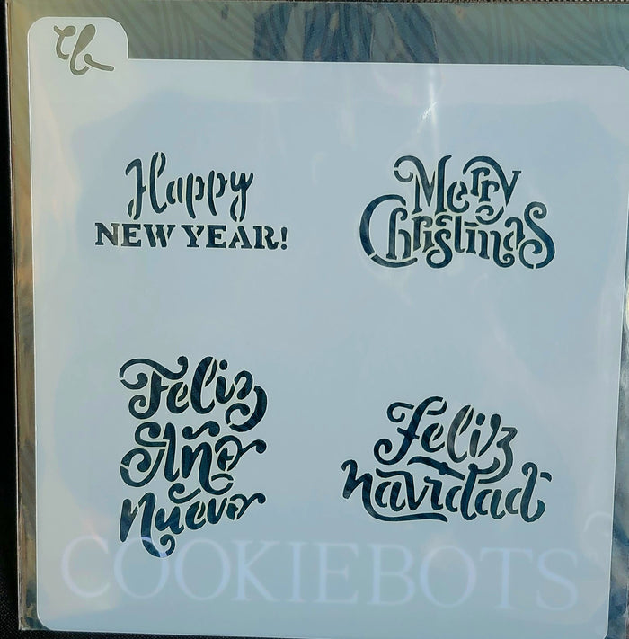 Navidad Stencil