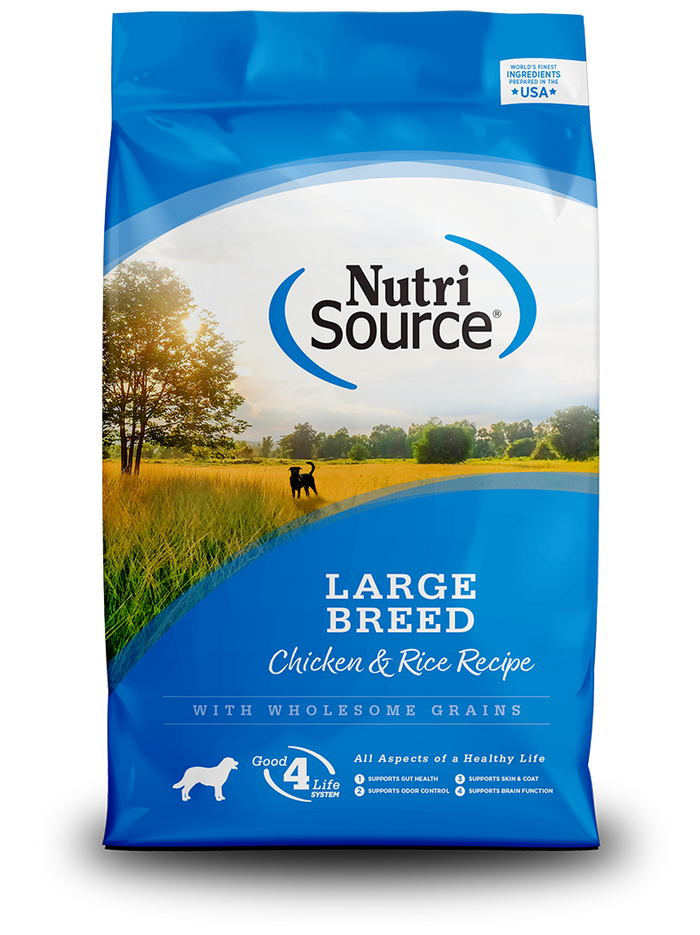 Nutrisource Large Breed Chicken & Rice