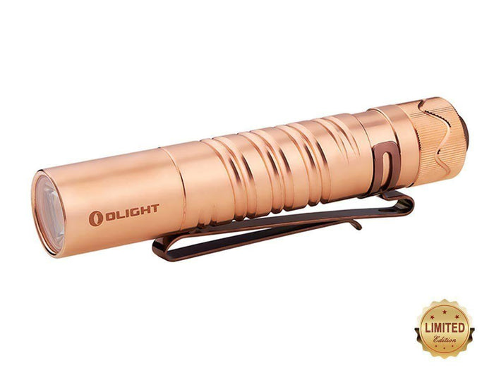 Olight I5R LED Flashlight - 350 Lumens - USB-C Rechargeable - Copper - NORTH RIVER OUTDOORS